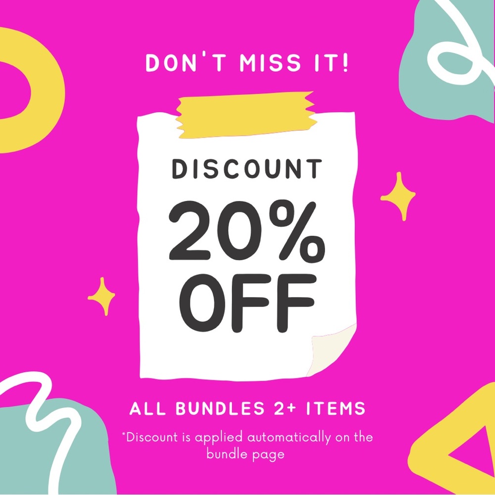 NOW OFFERING BUNDLE DISCOUNTS